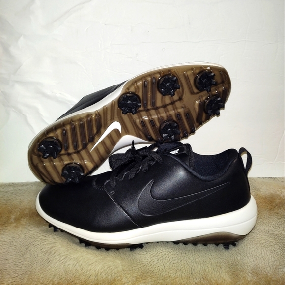 Nike Roshe G Tour Men's Golf Shoes AR5580-001 Black Leather